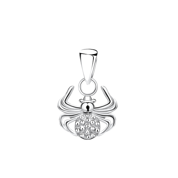 Silver Spider Pendant - Wholesale - 10012
