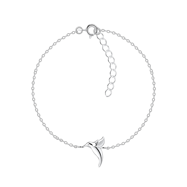 Silver Hummingbird Bracelet - 10625