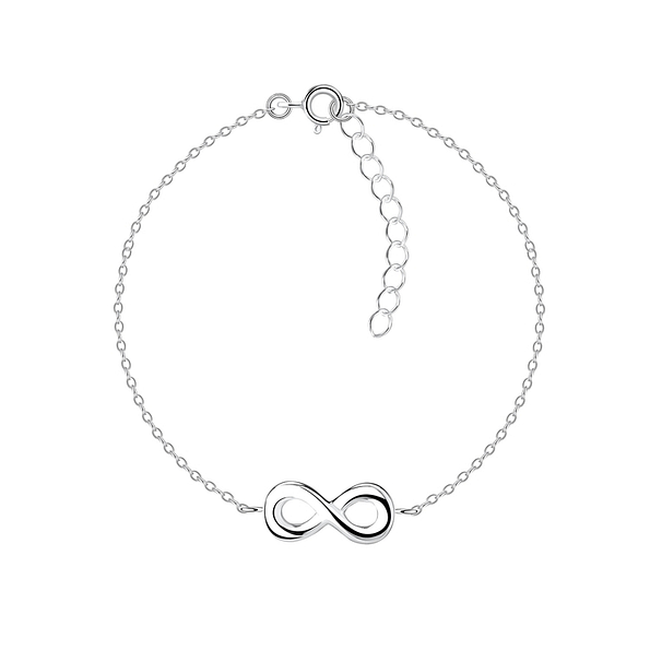 Silver Infinity Bracelet - 11675