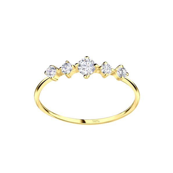 Silver Sparkling Ring - 11382