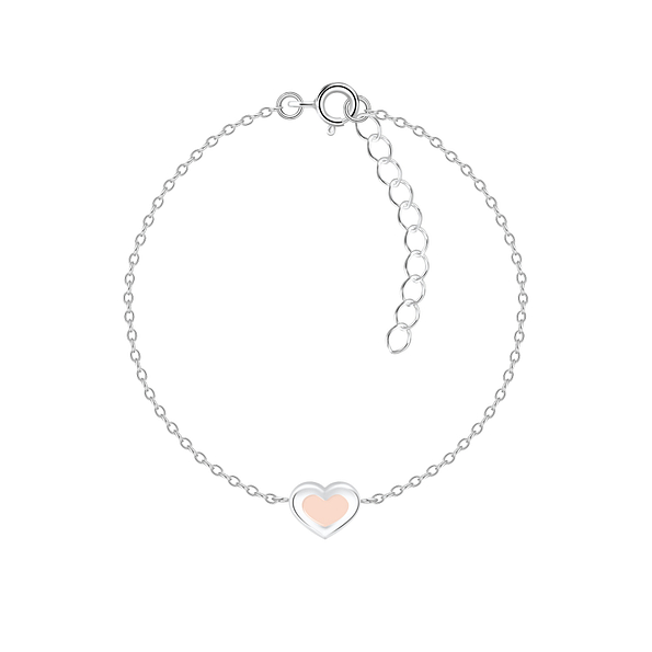 Silver Heart Bracelet - 9902 Silver Heart Bracelet - 9902