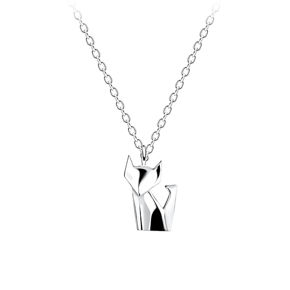 Silver Fox Necklace - 14066