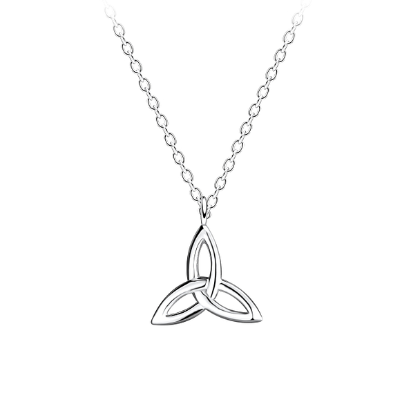 Silver Celtic Necklace - 15456