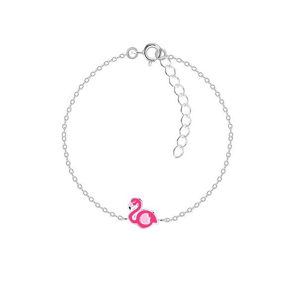 Silver Flamingo Bracelet - 15574