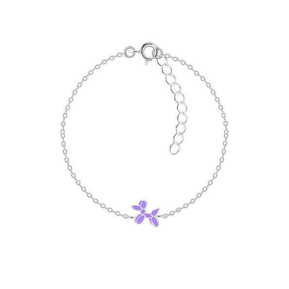 Silver Balloon Dog Bracelet - 15542 Silver Balloon Dog Bracelet - 15542
