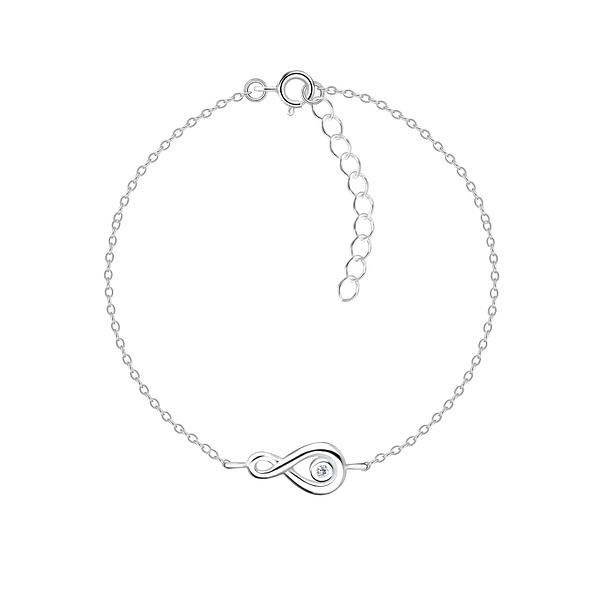 Silver Infinity Bracelet - 16431