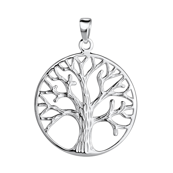 Silver Tree of Life Pendant - 16581