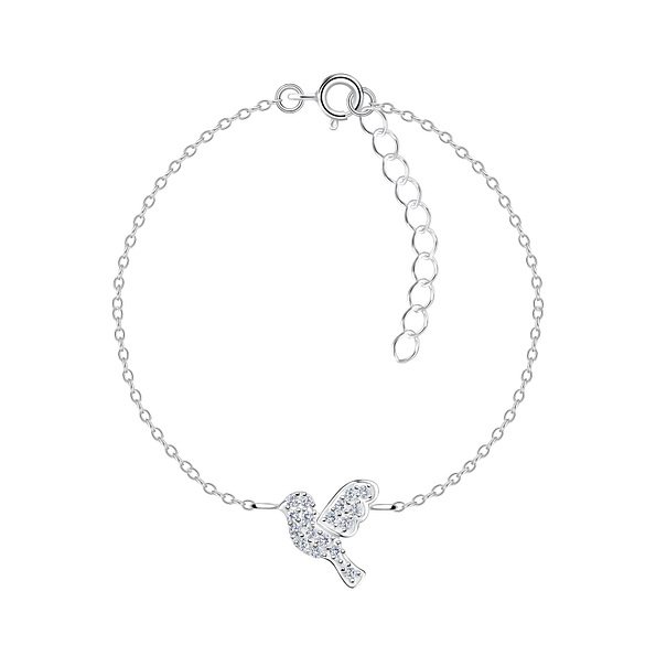 Silver Bird Bracelet - 17256