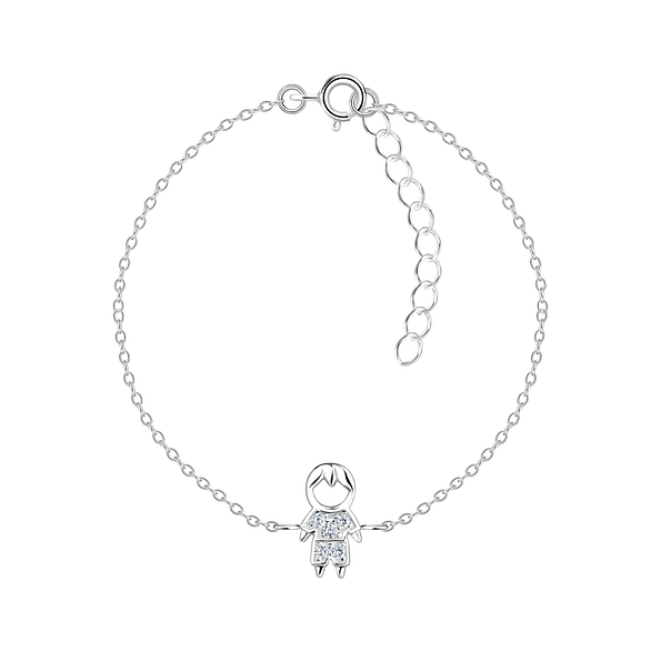 Silver Boy Bracelet - 17321