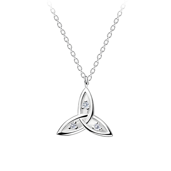 Silver Celtic Necklace - 17290