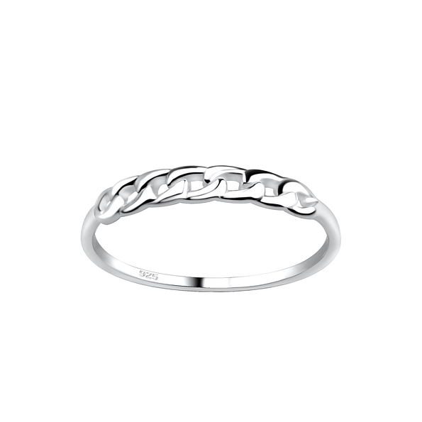 Silver Chain Ring - 17484