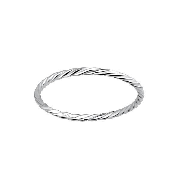 Silver Twisted Ring - 18092 Silver Twisted Ring - 18092