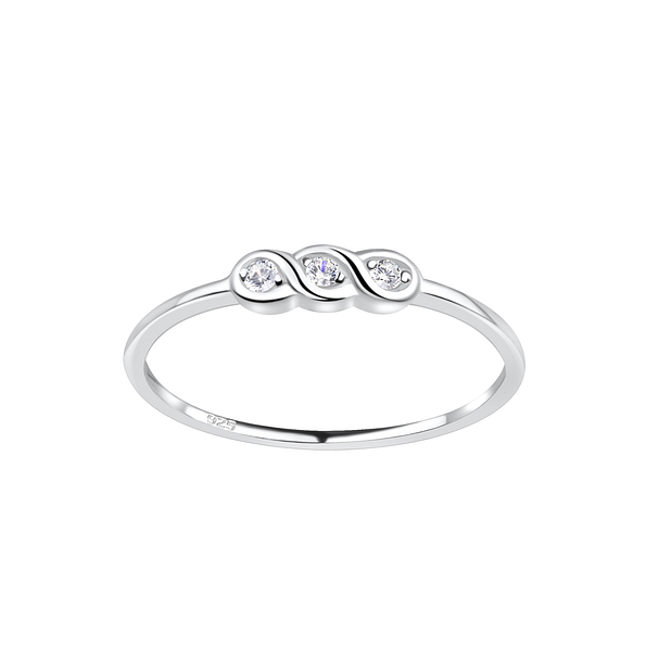 Silver Infinity Ring - 18135