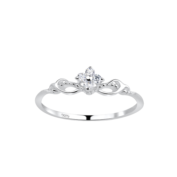 Silver Flower Ring - 18399