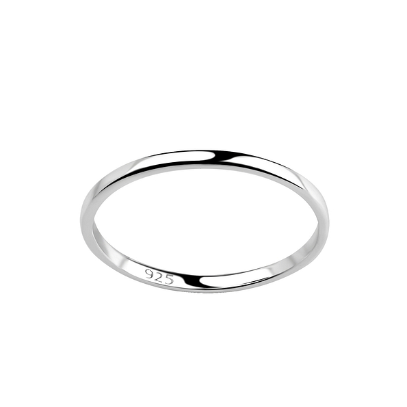 1.5mm Silver Band Ring - 18406