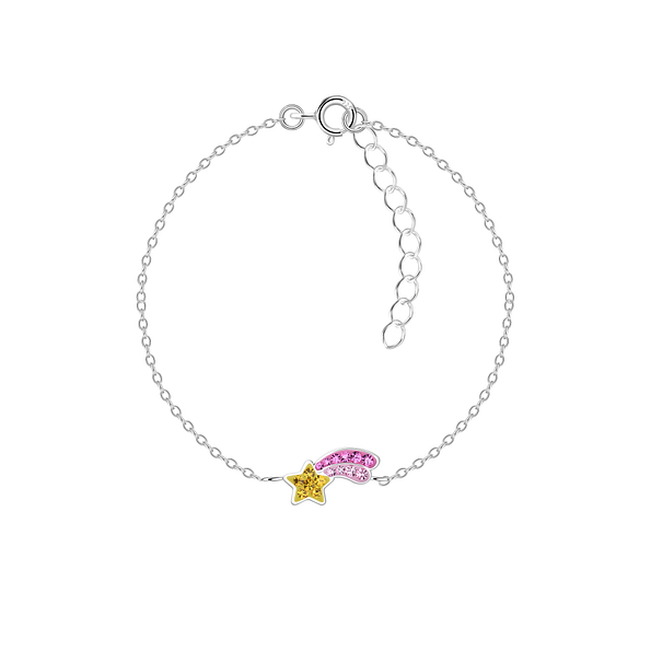 Silver Shooting Star Bracelet - 18736