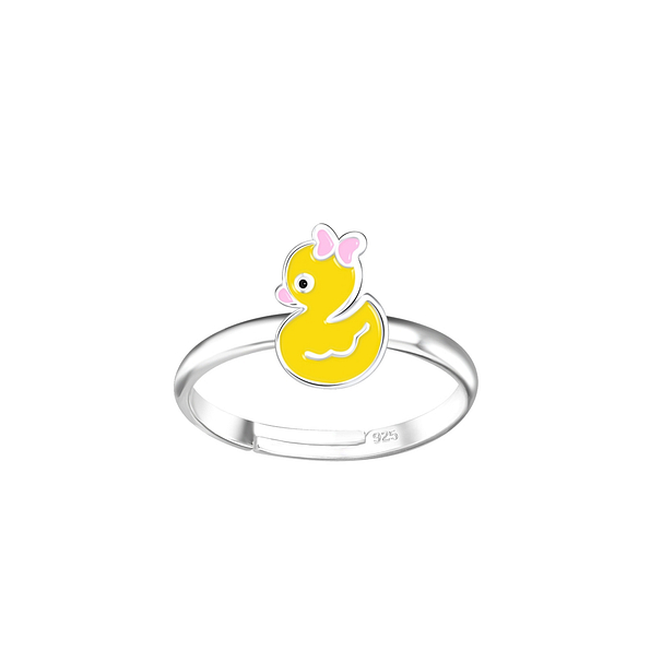 Silver Duck Adjustable Ring - 18846 Silver Duck Adjustable Ring - 18846