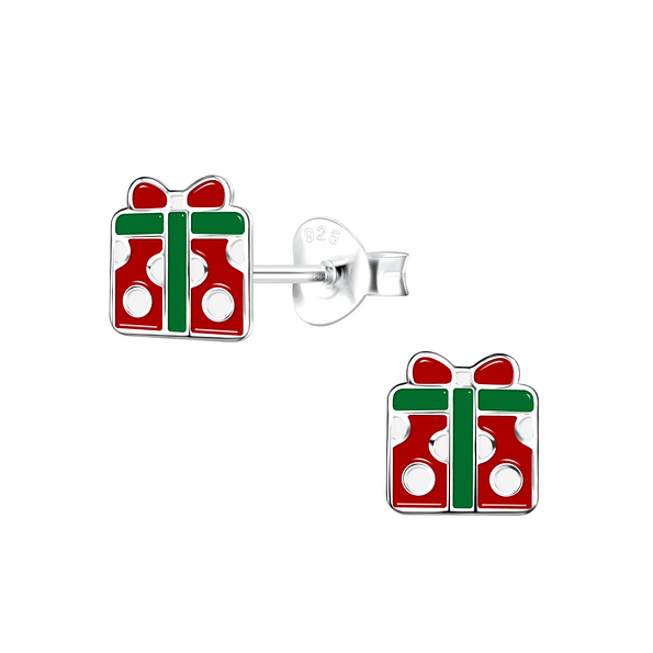 Silver Gift Stud Earrings - 18796