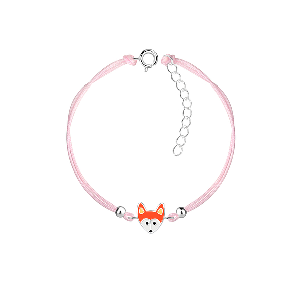 Silver Fox Cord Bracelet - 19123