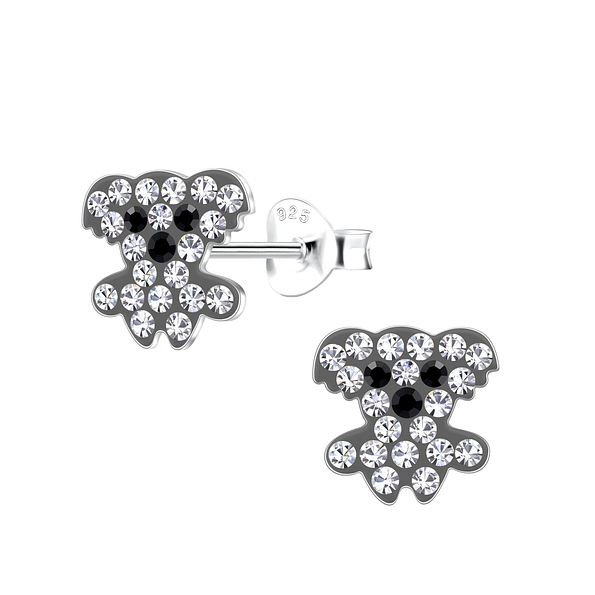 Silver Koala Stud Earrings - 19703