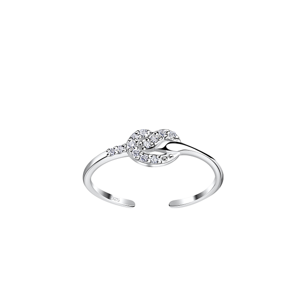 Silver Knot Toe Ring - 19776 Silver Knot Toe Ring - 19776