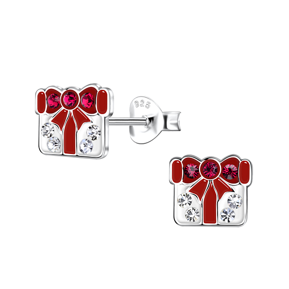 Silver Gift Stud Earrings - 20417