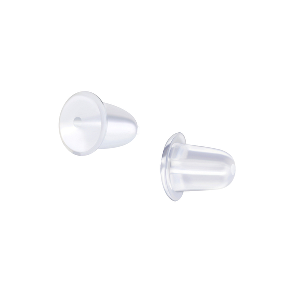 Silicone Butterfly Back – Pack of 100 Pairs - 20595