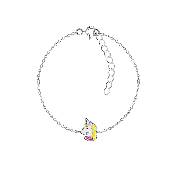 Silver Unicorn Bracelet - 20776