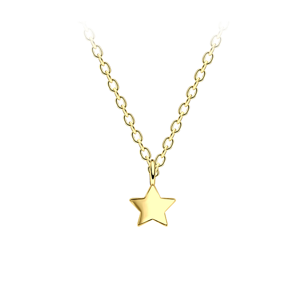 Silver Star Necklace - 20829