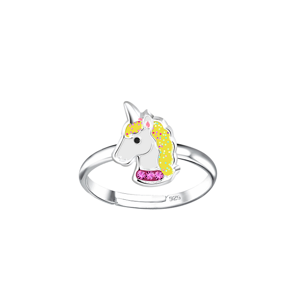 Silver Unicorn Adjustable Ring - 20794 Silver Unicorn Adjustable Ring - 20794