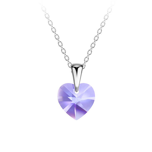 Silver Heart Necklace - 21238