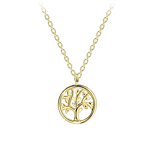 Silver Tree Of Life Necklace - 21316