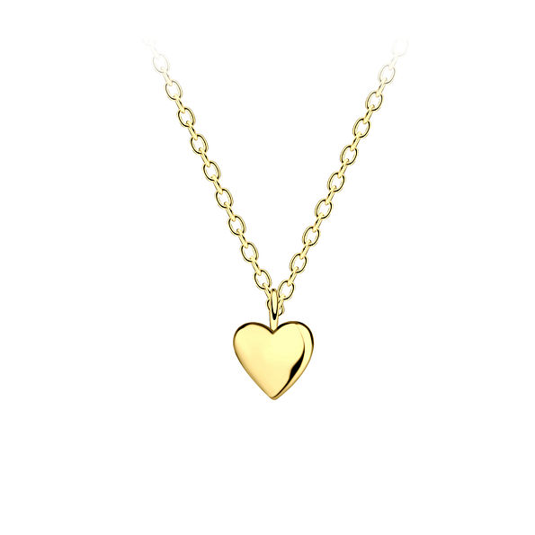 Silver Heart Necklace - 21311
