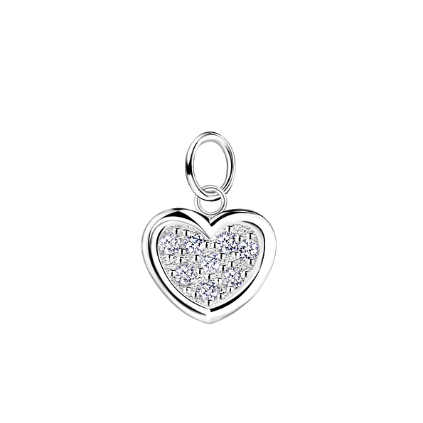 Silver Heart Pendant - 21278