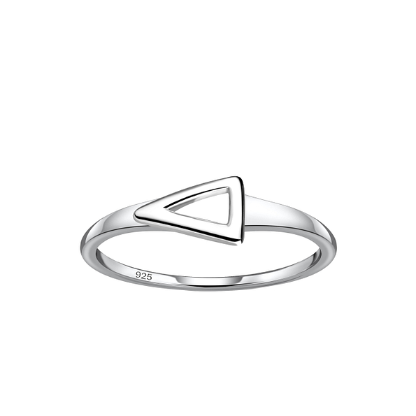 Silver Triangle Ring - 21324