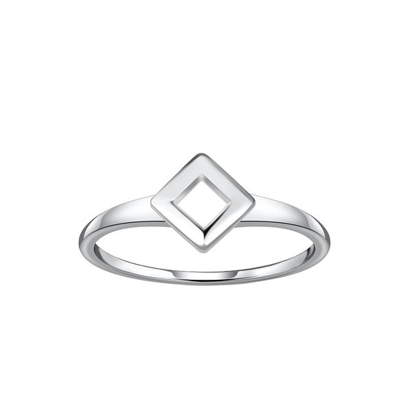 Silver Square Ring - 21309 Silver Square Ring - 21309