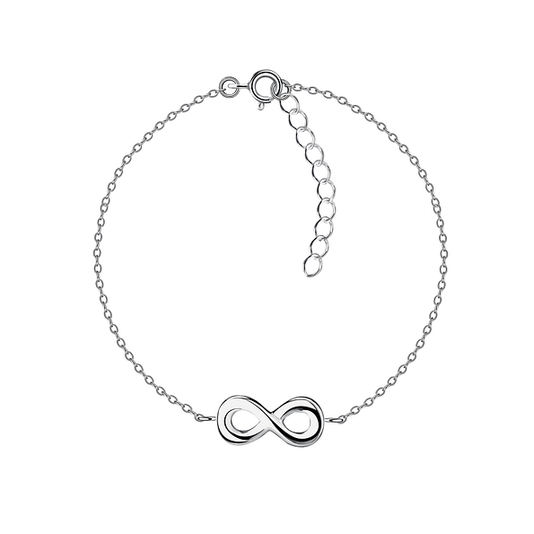 Silver Infinity Bracelet - 21629