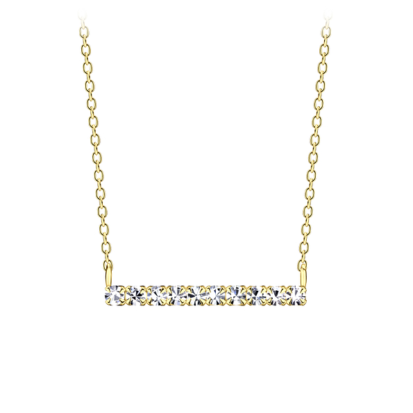 Silver Bar Necklace - 21893