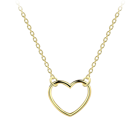 Silver Heart Necklace - 21892