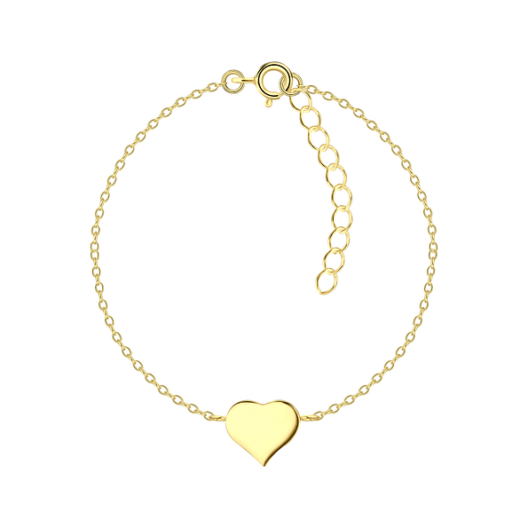 Silver Heart Bracelet - 22286