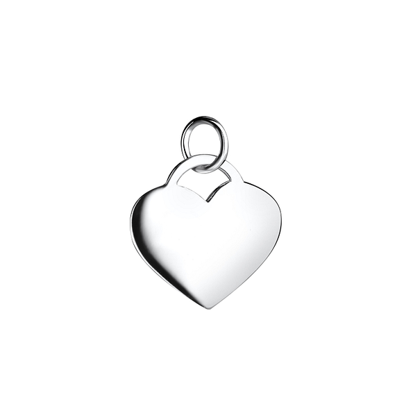 Silver Heart Pendant - 22258