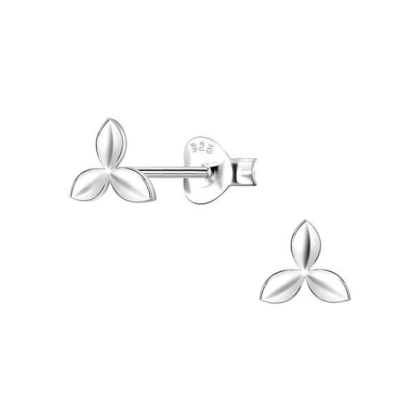 Silver Flower Stud Earrings - 22421 Silver Flower Stud Earrings - 22421