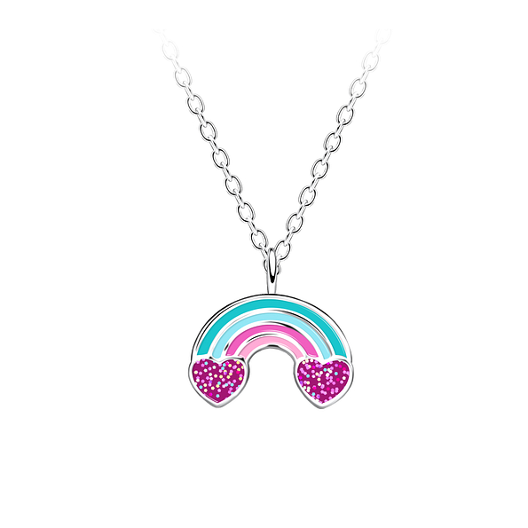 Silver Rainbow Necklace - 23117 Silver Rainbow Necklace - 23117