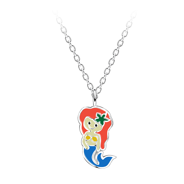 Silver Mermaid Necklace - 23113 Silver Mermaid Necklace - 23113