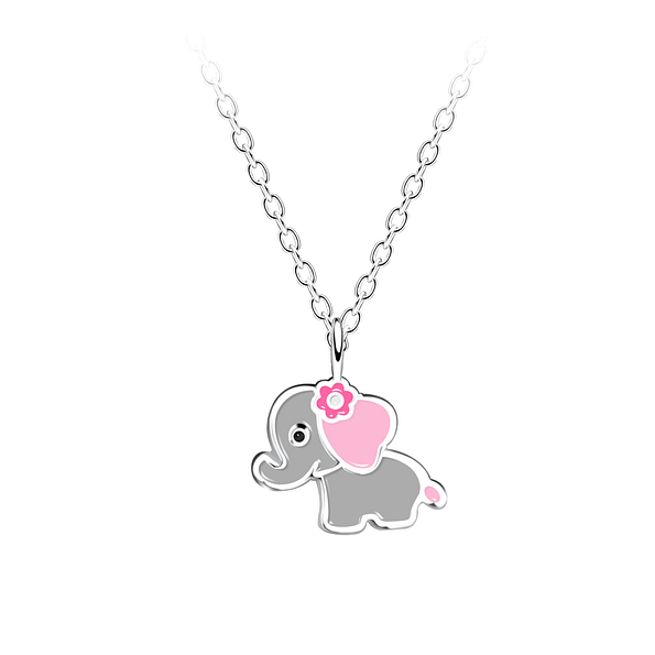 Silver Elephant Necklace - 23114 Silver Elephant Necklace - 23114
