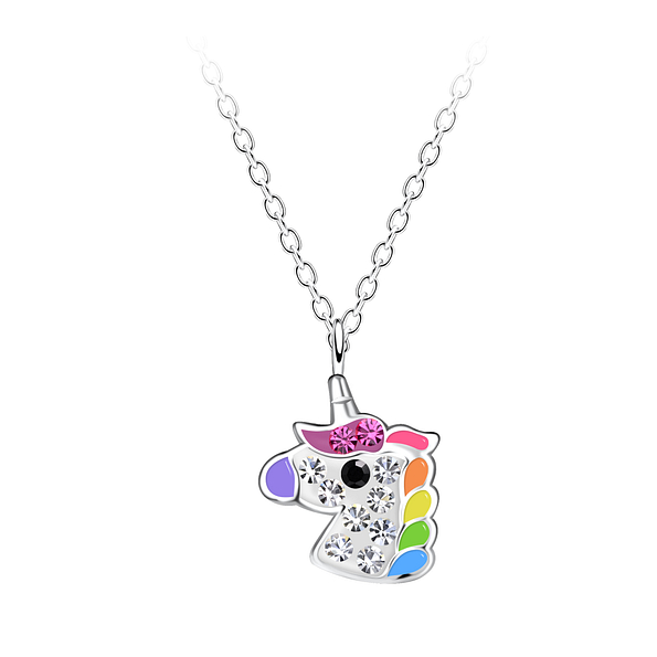 Silver Unicorn Necklace - 23118 Silver Unicorn Necklace - 23118