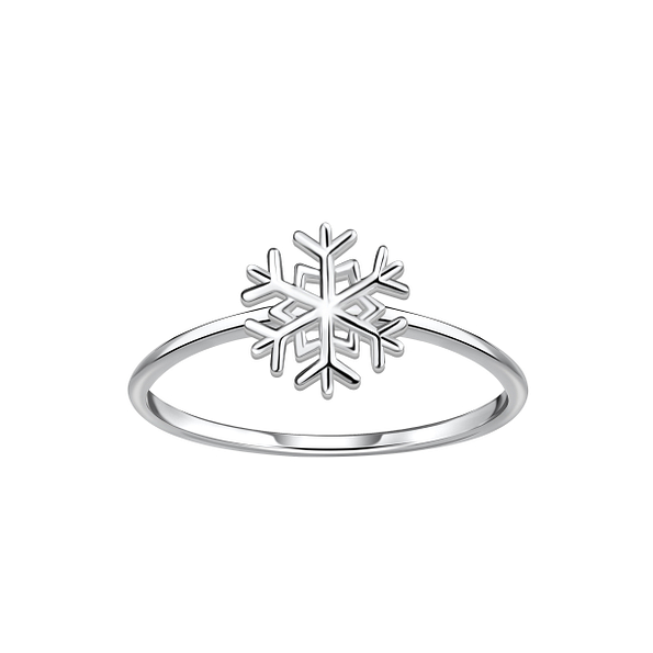 Silver Snowflake Ring - 23334