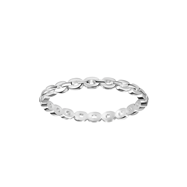 Silver Chain Ring - 23377