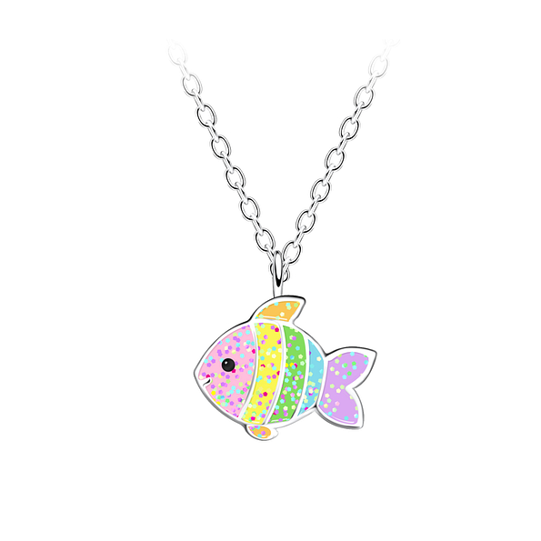 Silver Fish Necklace - 24212 Silver Fish Necklace - 24212