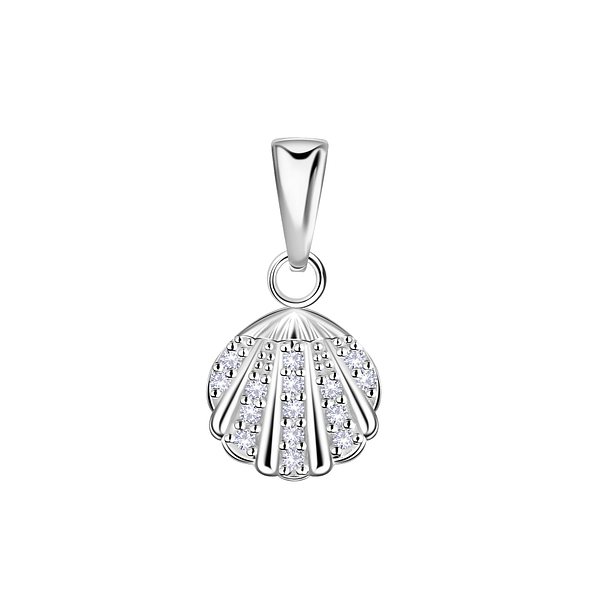 Silver Shell Pendant - 24309